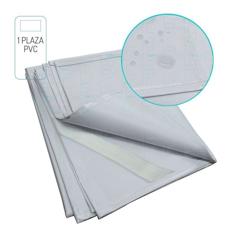 Cubre Colchón Impermeable PVC 1 Plaza-1