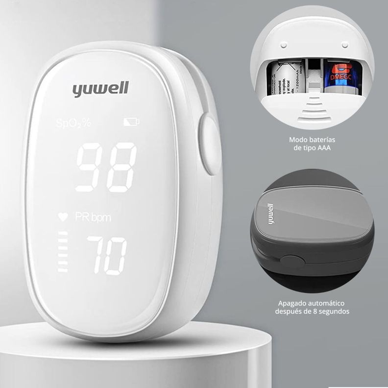 Oximetro Saturometro Yuwell YX102 Pantalla OLED-2