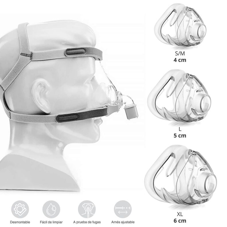 Mascara Cpap Nasal Pico Philips L-2