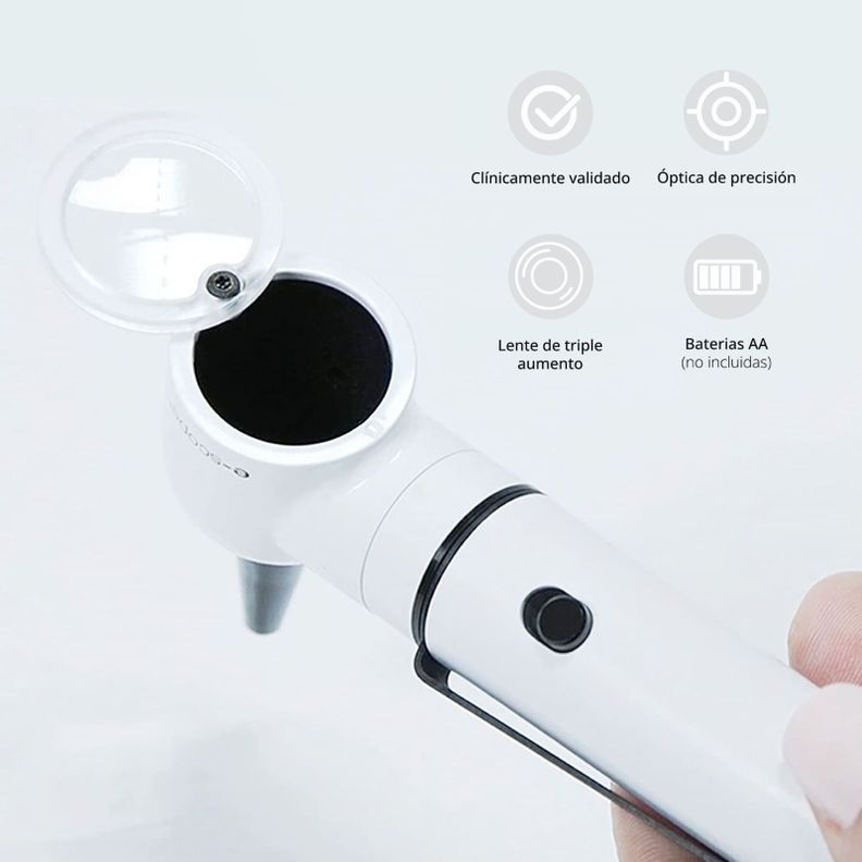 Otoscopio Riester E-Scope Blanco  Luz Directa-3