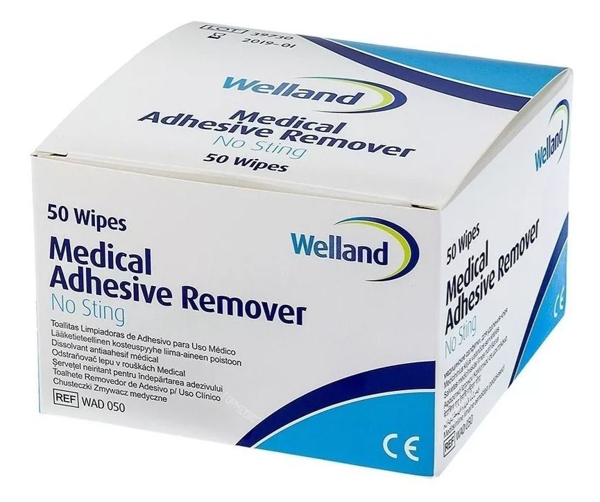 Toallitas Removedoras De Pegamento para Colostomía 50 Unidades-1