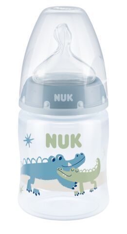Mamadera First Choice 150 ml con control de temperatura  azul-0