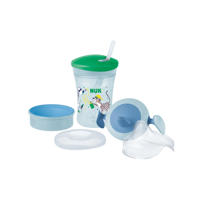 Set de vasos de transición NUK Verde-0