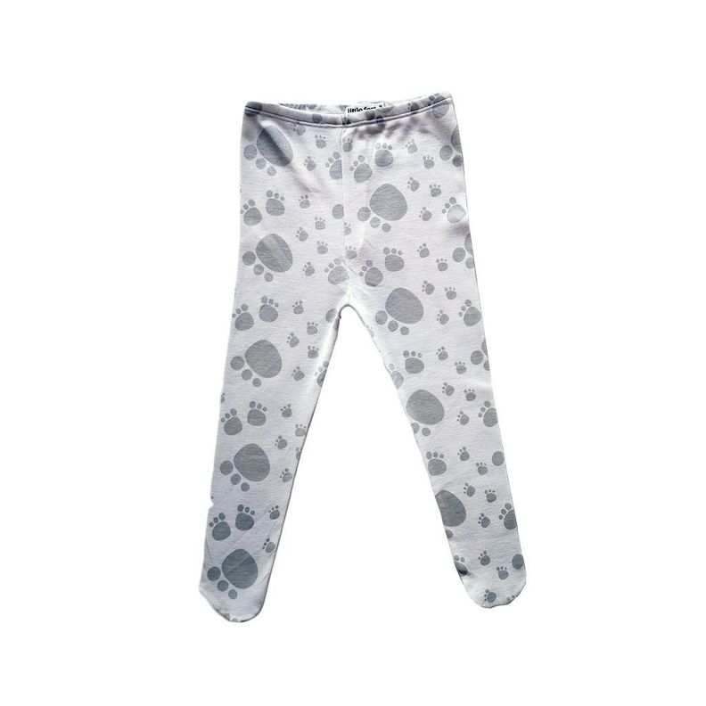 Set 2 pantys de algodón blanco gris-1