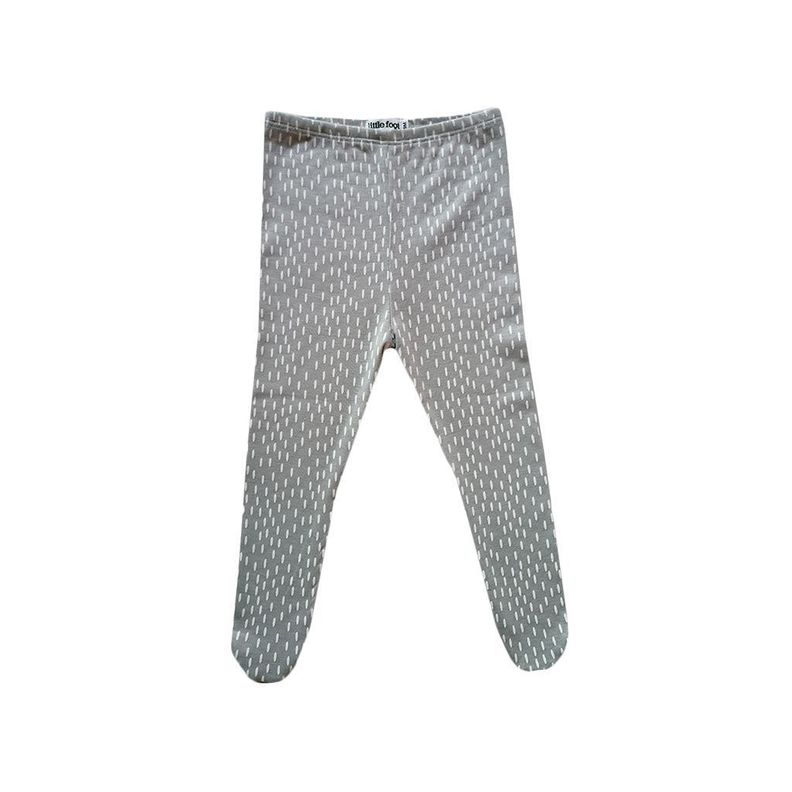 Set 2 pantys de algodón blanco gris-2