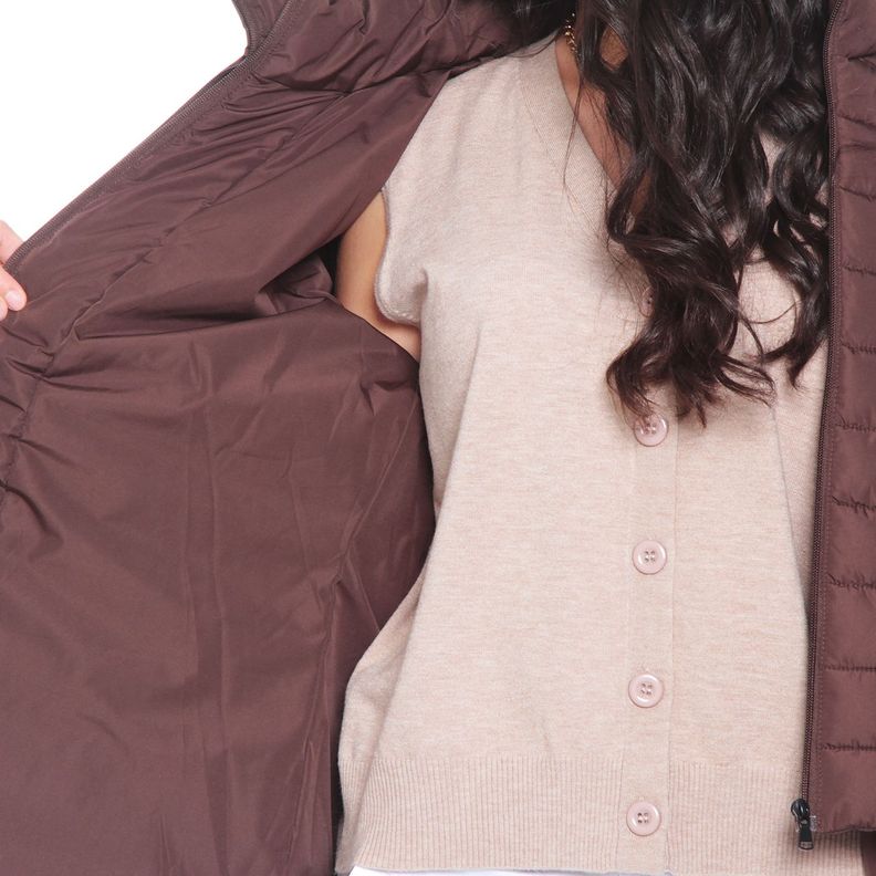 Parka Manga Larga Con Capucha-4