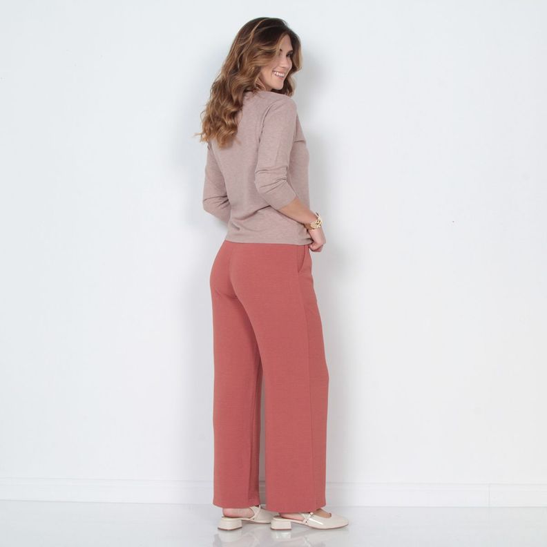 Sweater Manga 3/4 Escote Bote-5