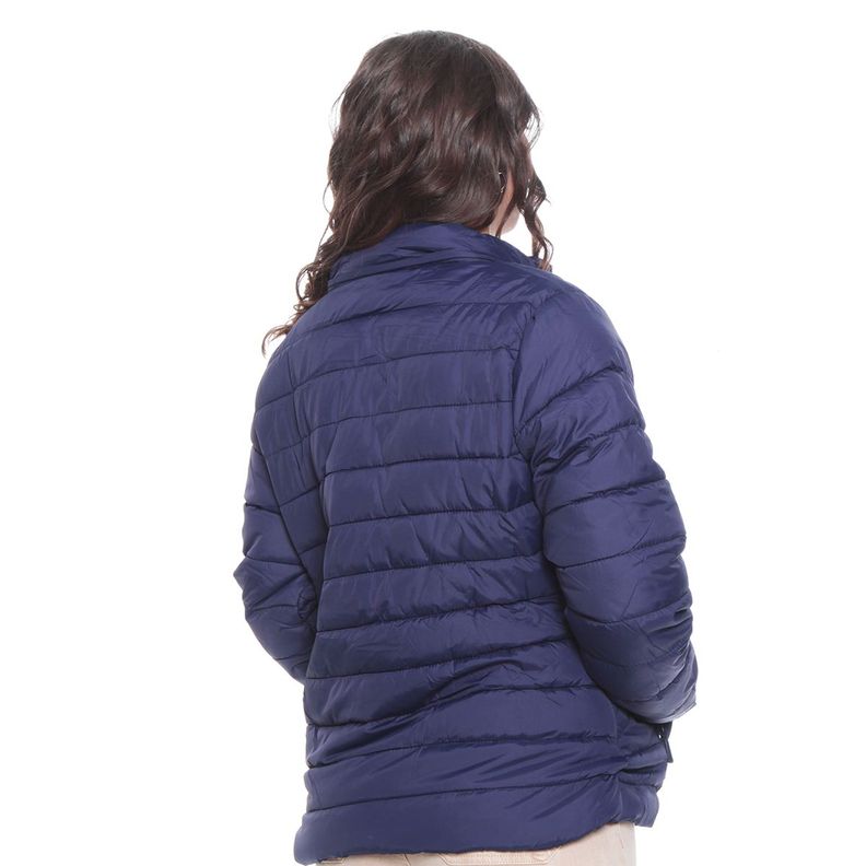 Parka Manga Larga Solido Con Capucha  Con Piel Sintetica-8
