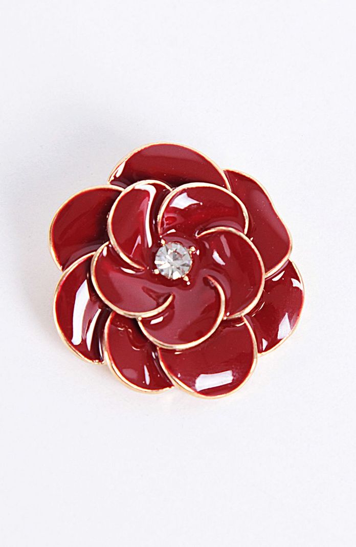 Pin Flor Rojo