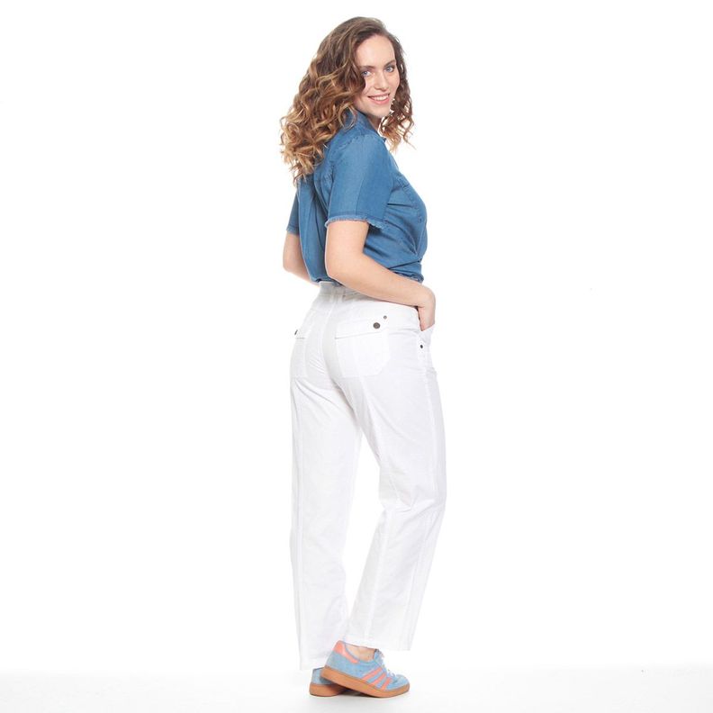 Pantalon Cargo Recto Pretina Basica Un Boton Con Cinturon-7
