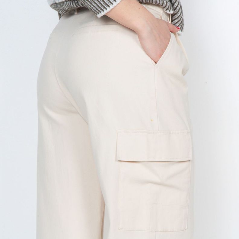 Pantalon Cargo Tiro Alto Pretina Basica 1 Boton-6