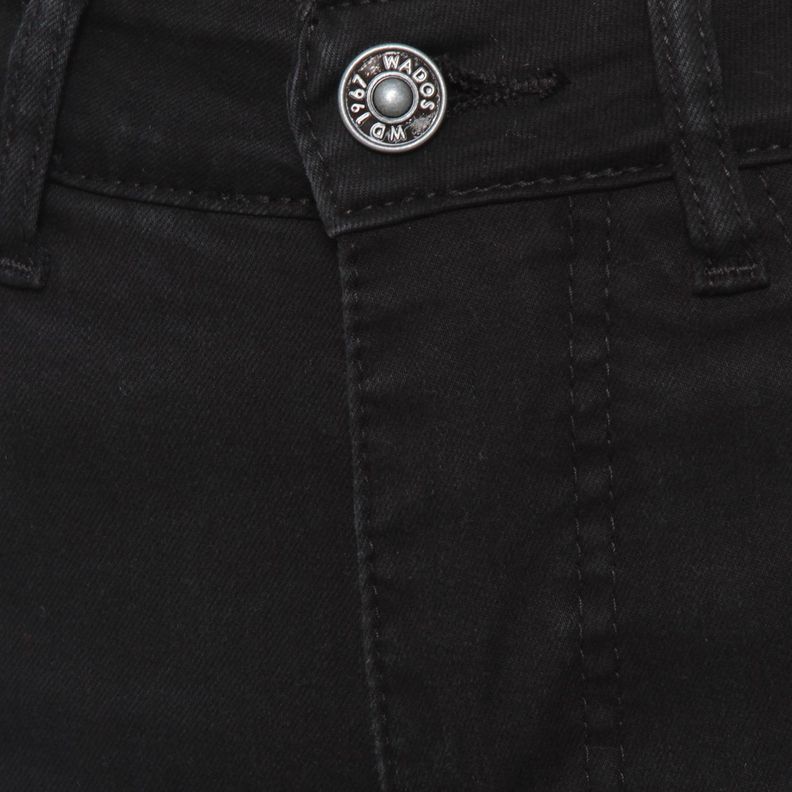 Jeans Slim Tiro Alto Pretina Basica 1 Boton-7