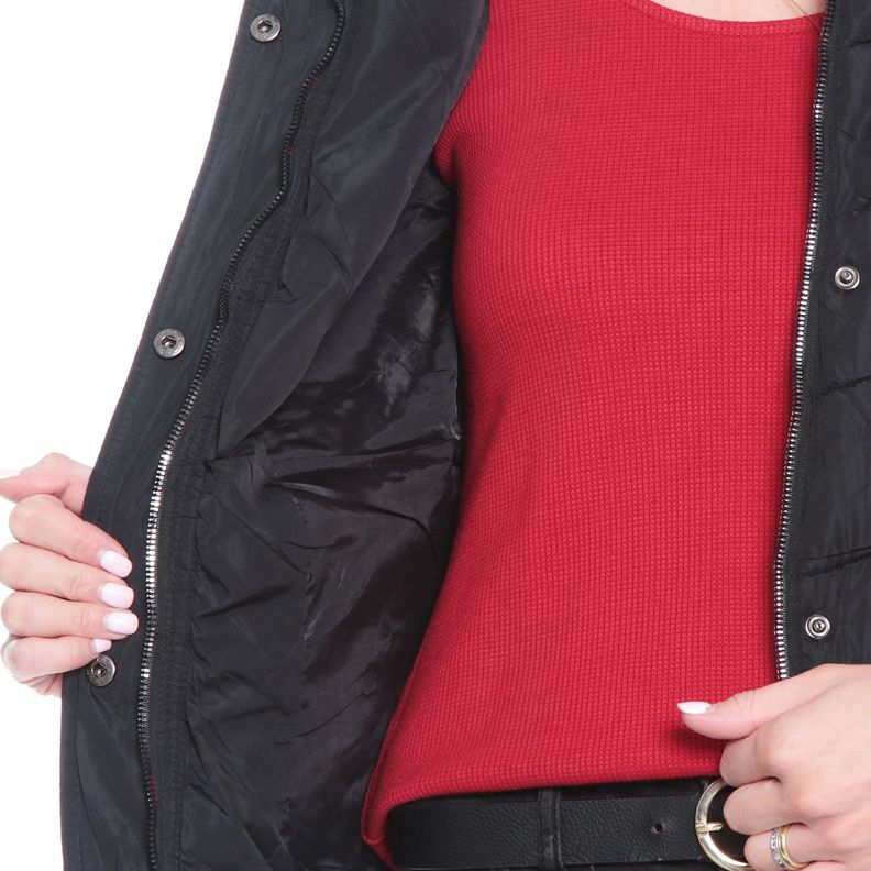 Parka Manga Larga Con Capucha-7