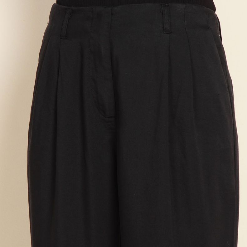 Pantalon Tiro Alto Denim Con Pinzas-4