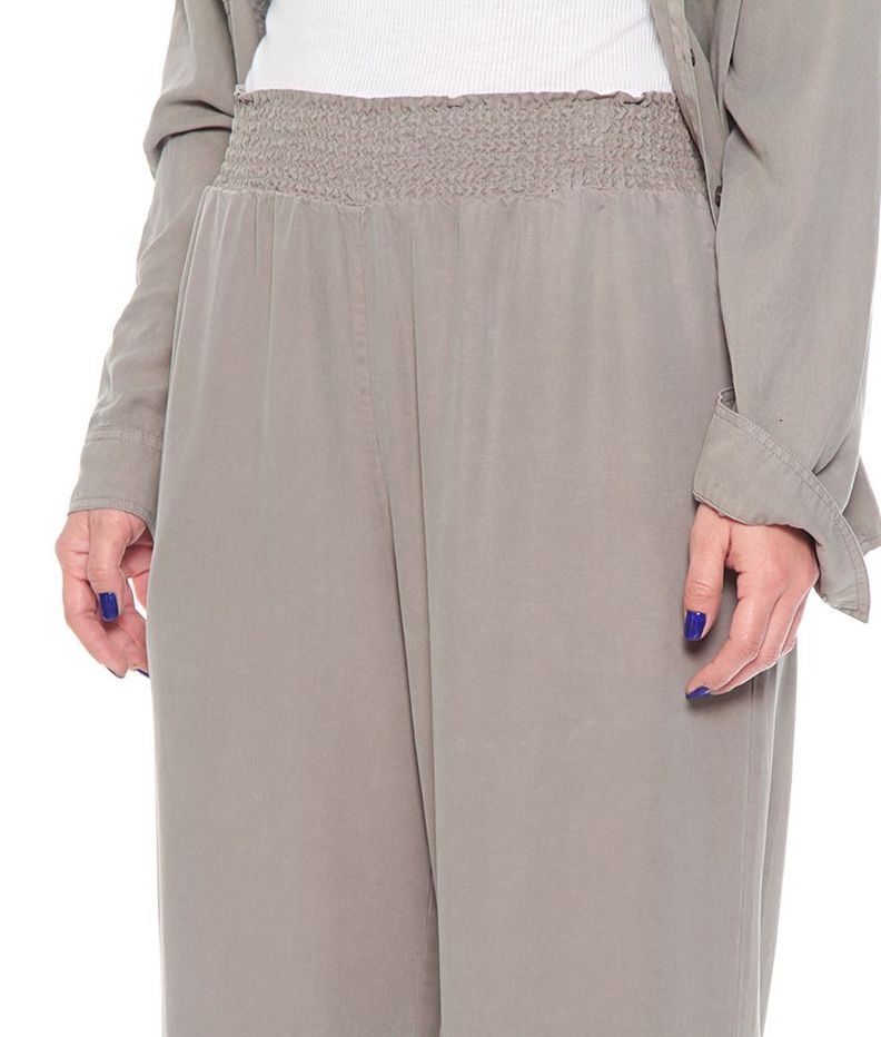 Pantalon Pretina Elasticada Con Bolsillos-2