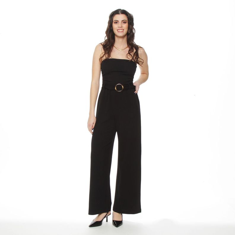 Enterito Strapless Con Cinturon