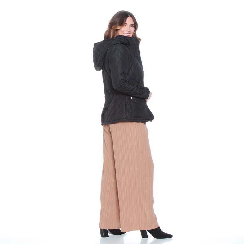Parka Manga Larga Con Bolsillos Y Capucha-7
