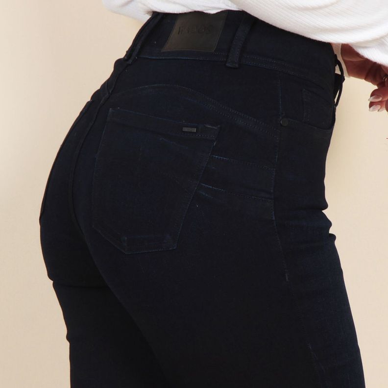 Jeans Slim Tiro Alto-3