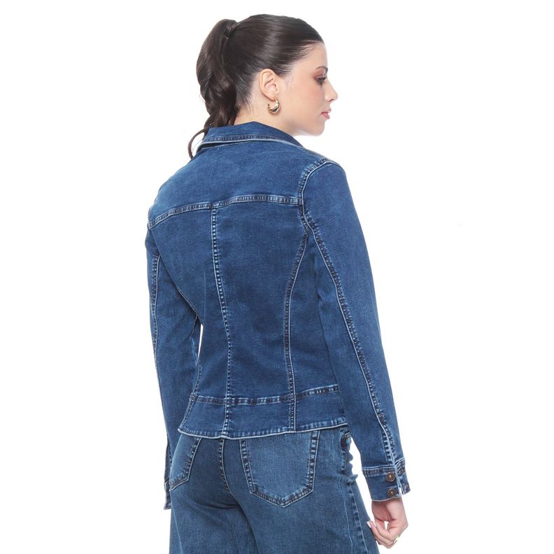 Chaqueta Manga Larga Denim-1