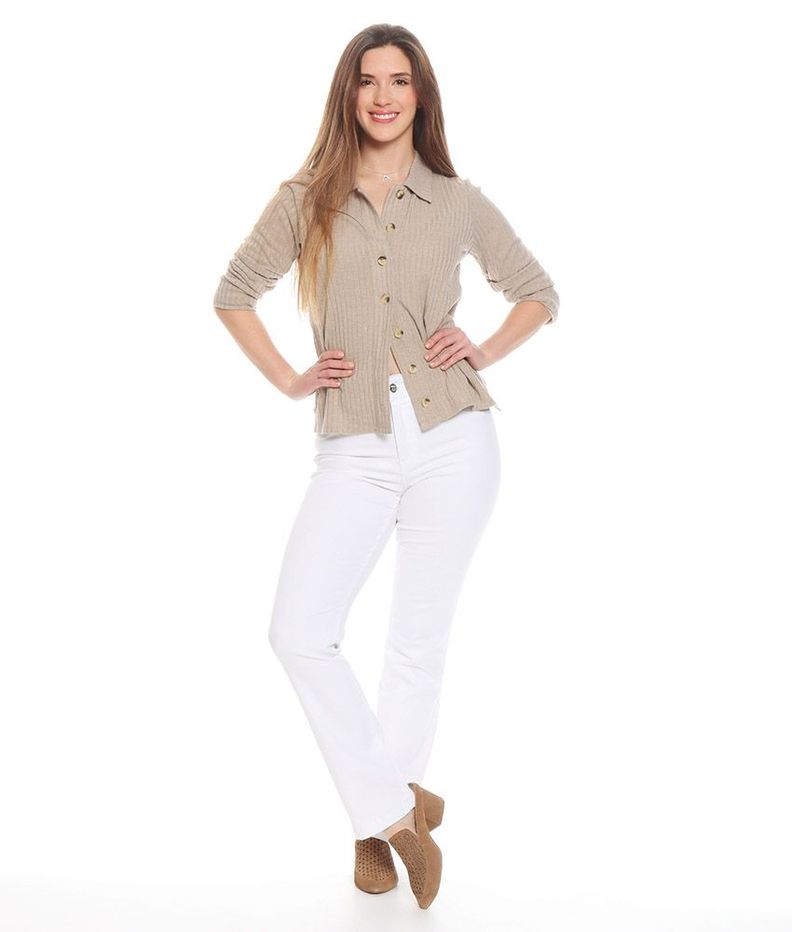 Pantalon Recto Tiro Alto Pretina Un Boton-4