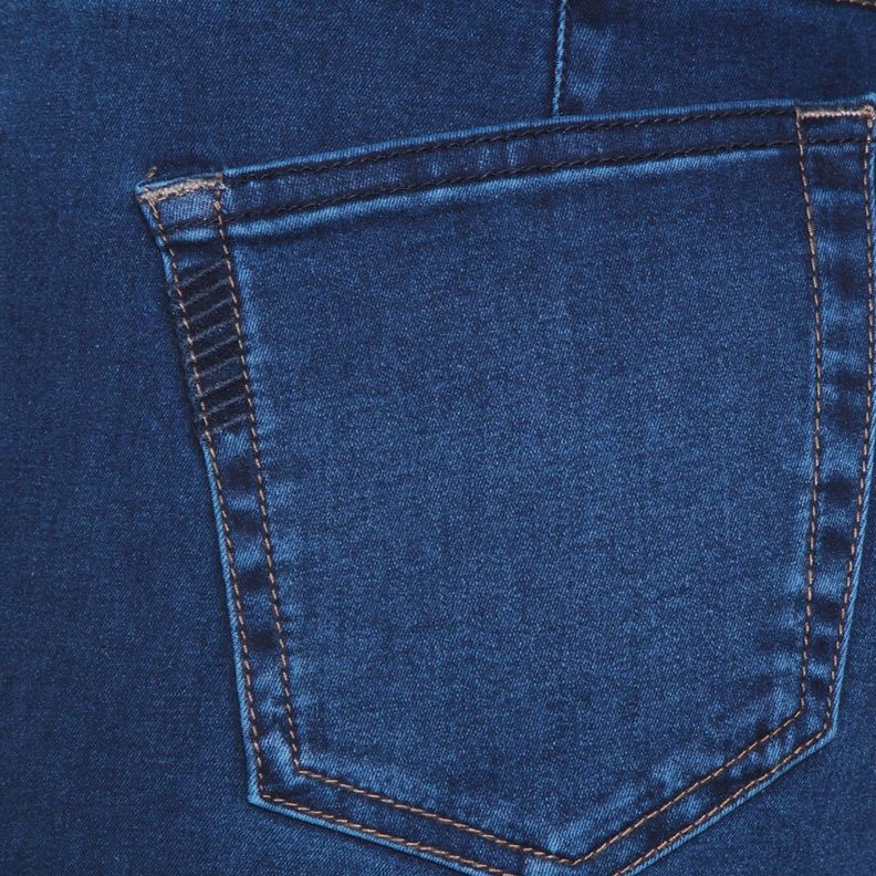 Jeans Recto  Tiro Alto Push Up Pretina 1 Boton-9