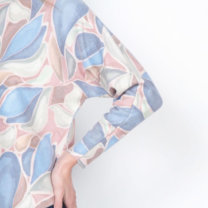 Sweater Manga Larga Sublimado Cuello Alto-2