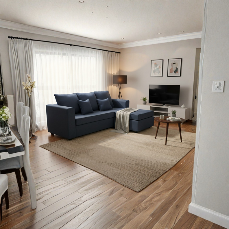 Sofa Seccional 3.1 Aurelia Azul