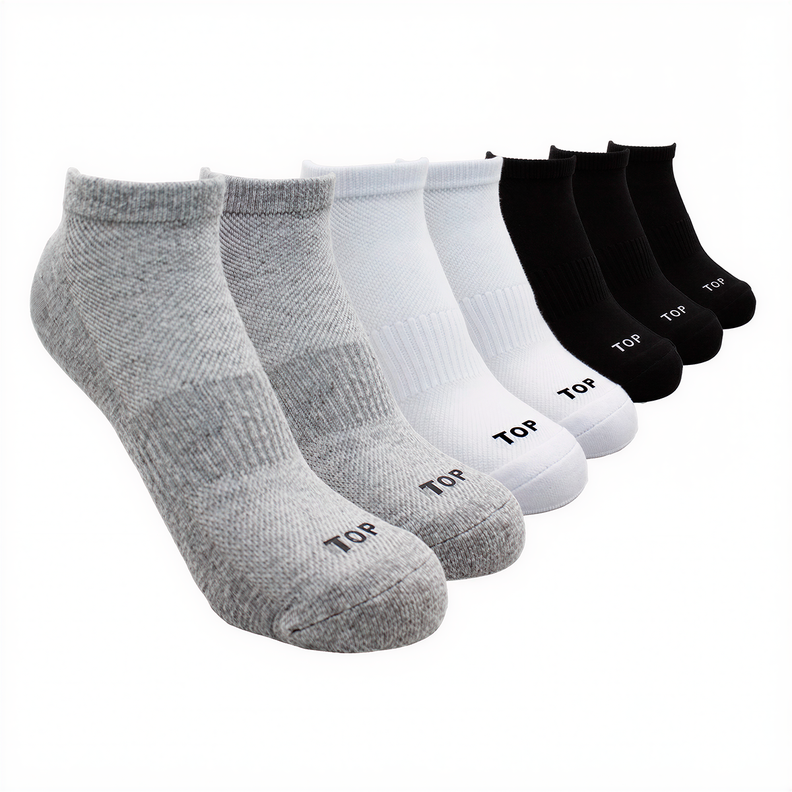 CALCETINES DEPORTIVOS TOBILLEROS MUJER PACK 7 C1 TOP Surtido