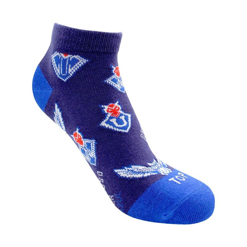Calcetines Cortos Algodón Niños Universidad de Chile Pack 3 C2 Top-1