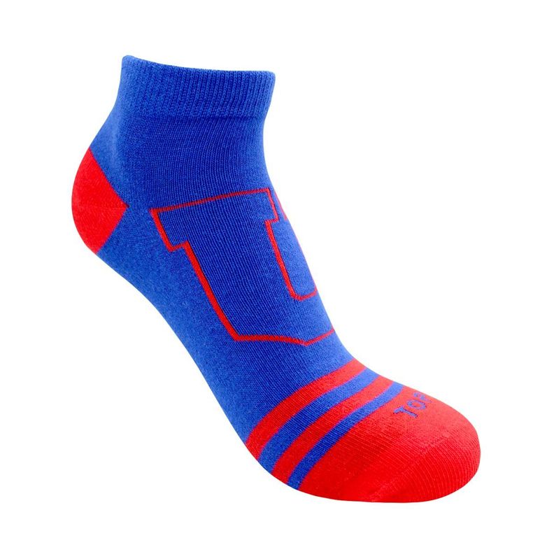 Calcetines Cortos Algodón Niños Universidad de Chile Pack 3 C2 Top-2