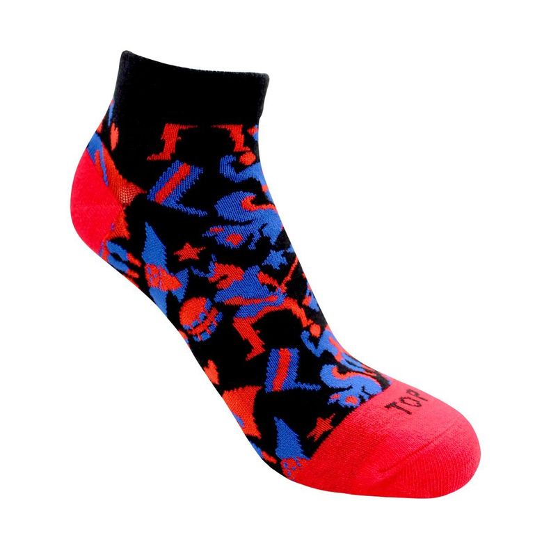 Calcetines Cortos Algodón Niños Universidad de Chile Pack 3 C2 Top-4