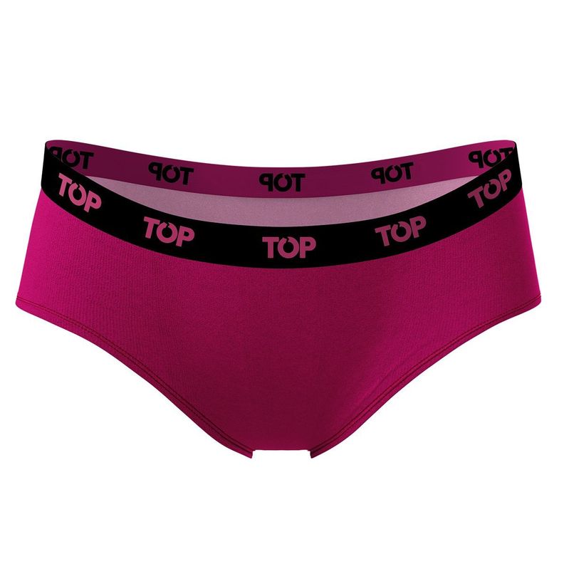 Calzón Pantaletas Algodón Con Elástico Pack 5 Neón C1 TOP-3