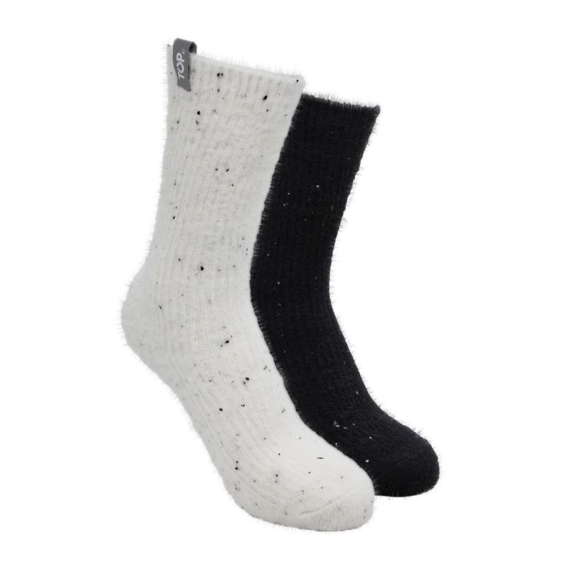 Calcetines Mujer Largos Invierno FURRY Pack 2 C1 TOP-0