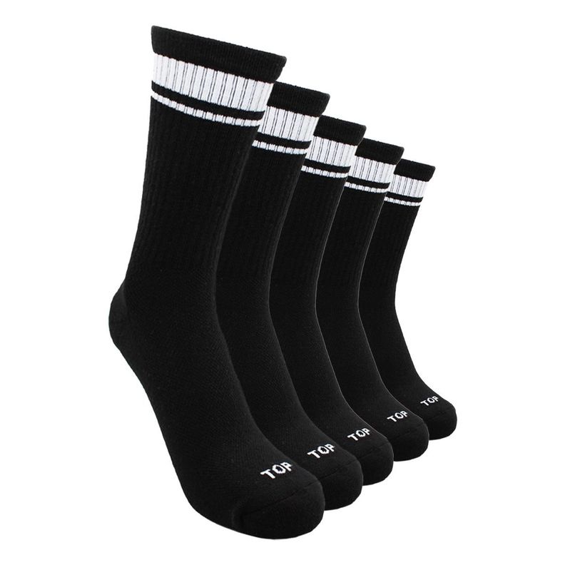 Calcetines Deportivos Largos Pack 5 C3 TOP-0