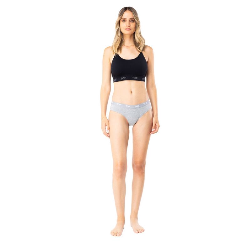 Calzón Bikini Algodón Pack 3 C8 Top-4