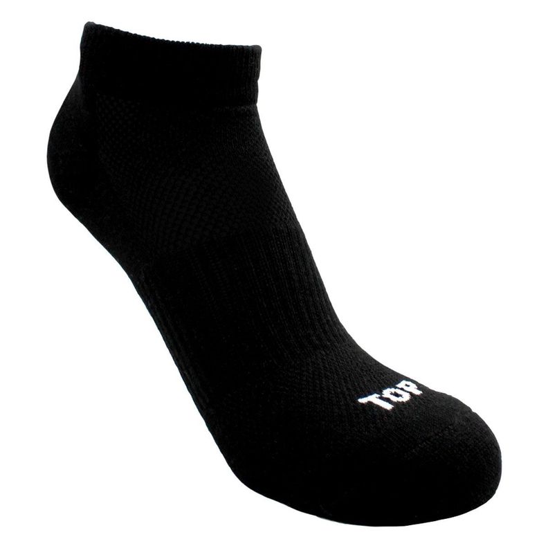 Calcetines Niño Deportivos Tobilleros Negros Pack 5 C1 TOP-1