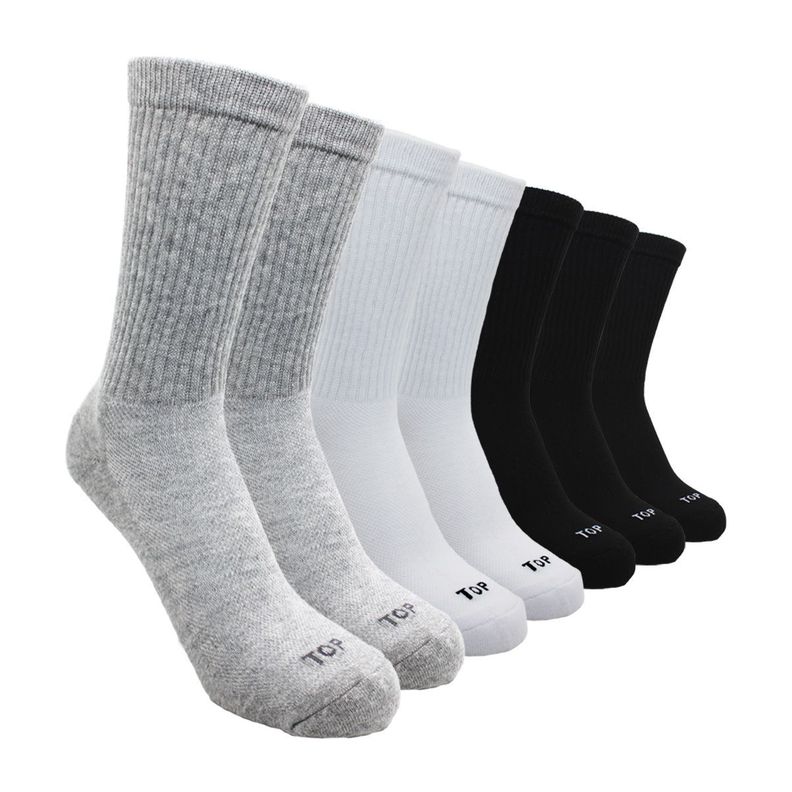 CALCETINES MUJER DEPORTIVOS LARGOS PACK 7 C1 TOP Surtido