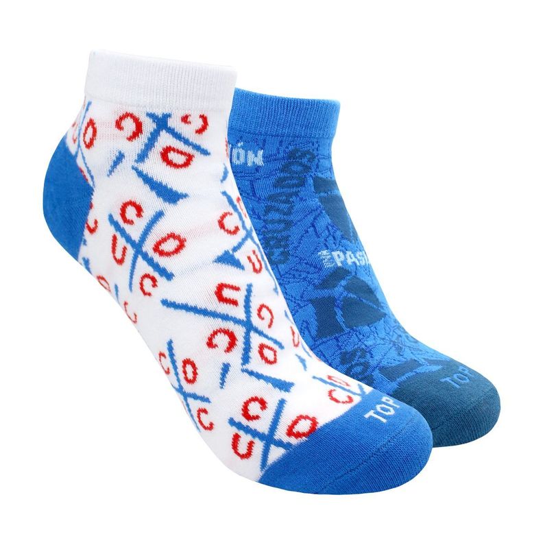 Calcetines Tobilleros Algodón Pack 2 Universidad Católica C1 Top-0