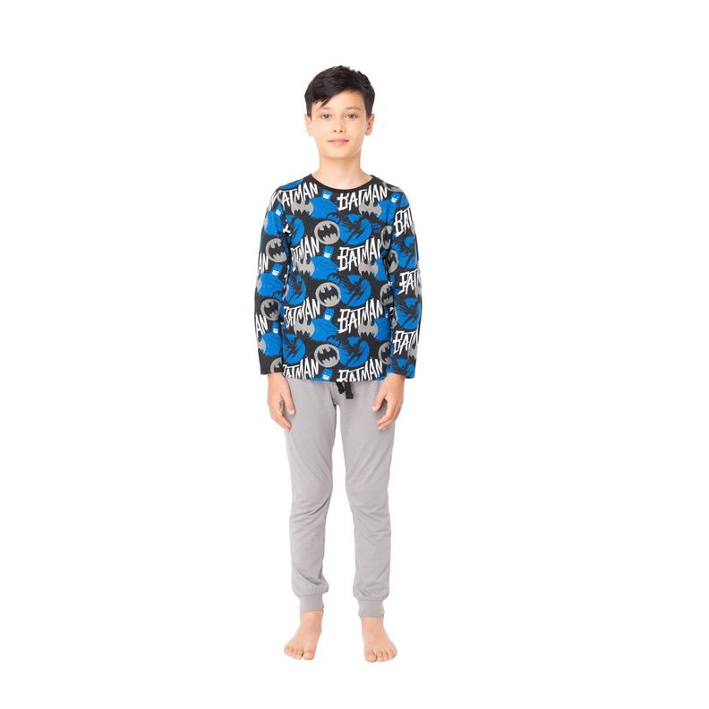 Pijama Largo Niño Invierno Algodón DC C2 Top-0