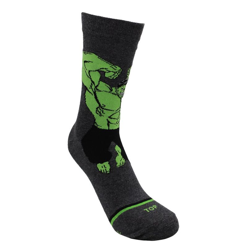 Calcetines Largos Niño Algodón Marvel Hulk Pack 2 C2 TOP-2