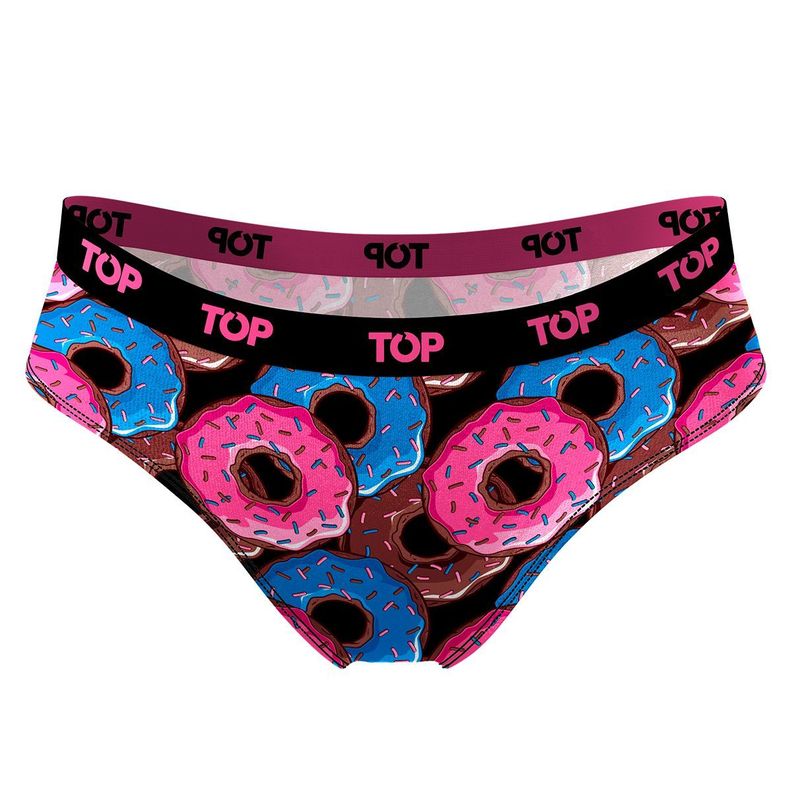 Calzón Bikini Algodón Pack 3 Icónicos - Fast Food C2 Top-3