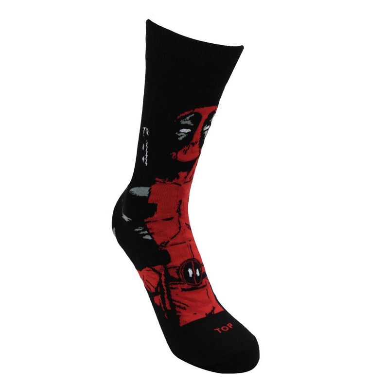 Calcetines Largos Algodón Pack 2 Marvel - Deadpool-1