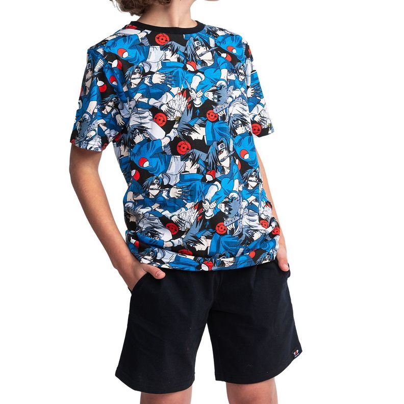 Pijama Algodón Niño Verano Sasuke C2 Top-3