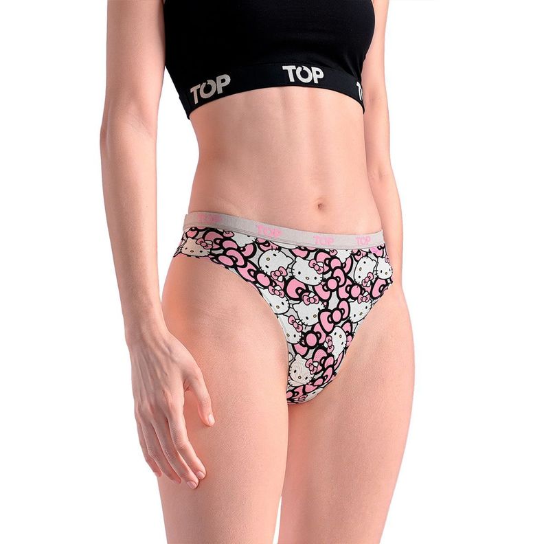 Calzón Culotte Algodón Pack 3 Hello Kitty C1 TOP-2