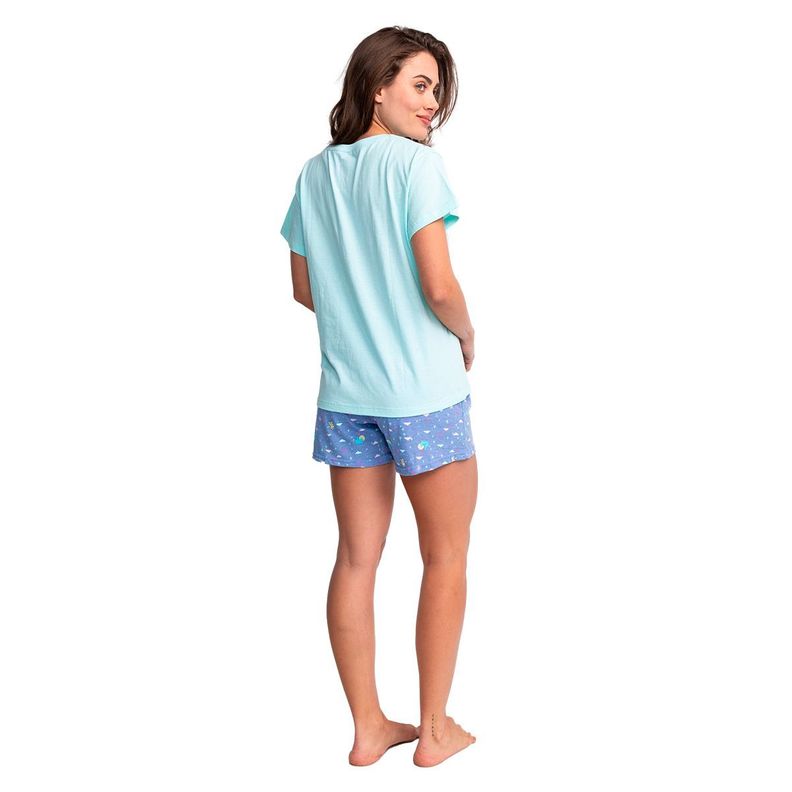 Pijama Mujer Verano Algodón Harry Potter C1 Top-1
