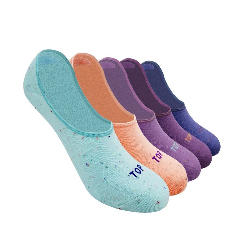 Calcetines Deportivos Invisibles Mujer Pack 5 C11 TOP-0