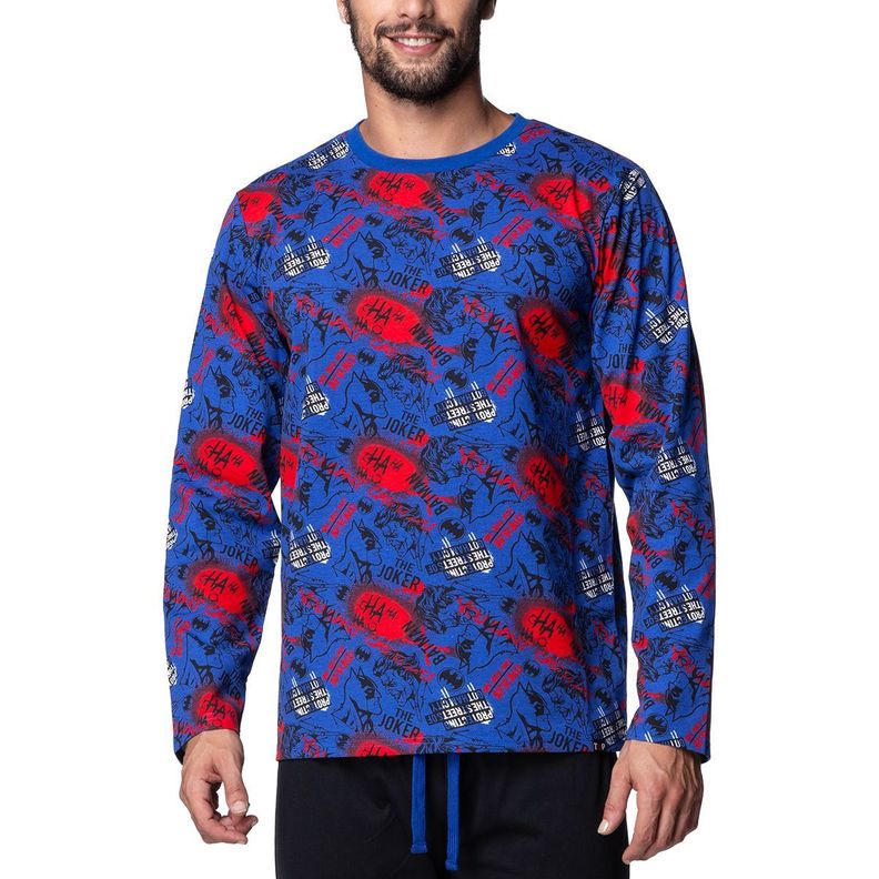 Pijama Hombre Invierno Algodón DC C2-2