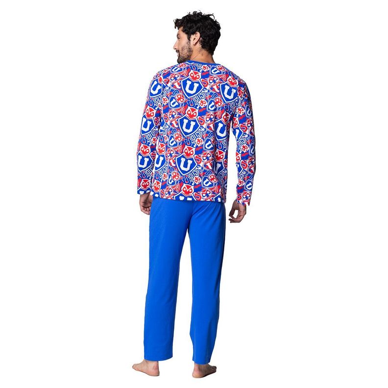 Pijama Hombre Invierno Algodón Universidad de Chile TOP-1