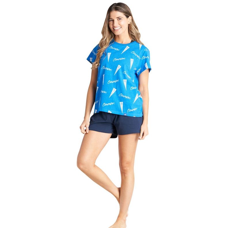 Pijama Algodón Mujer Verano Universidad Católica C1 Top-0