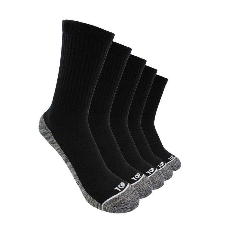 Calcetín Deportivo Largo Fibra de Cobre Pack 5 C1 Top-0